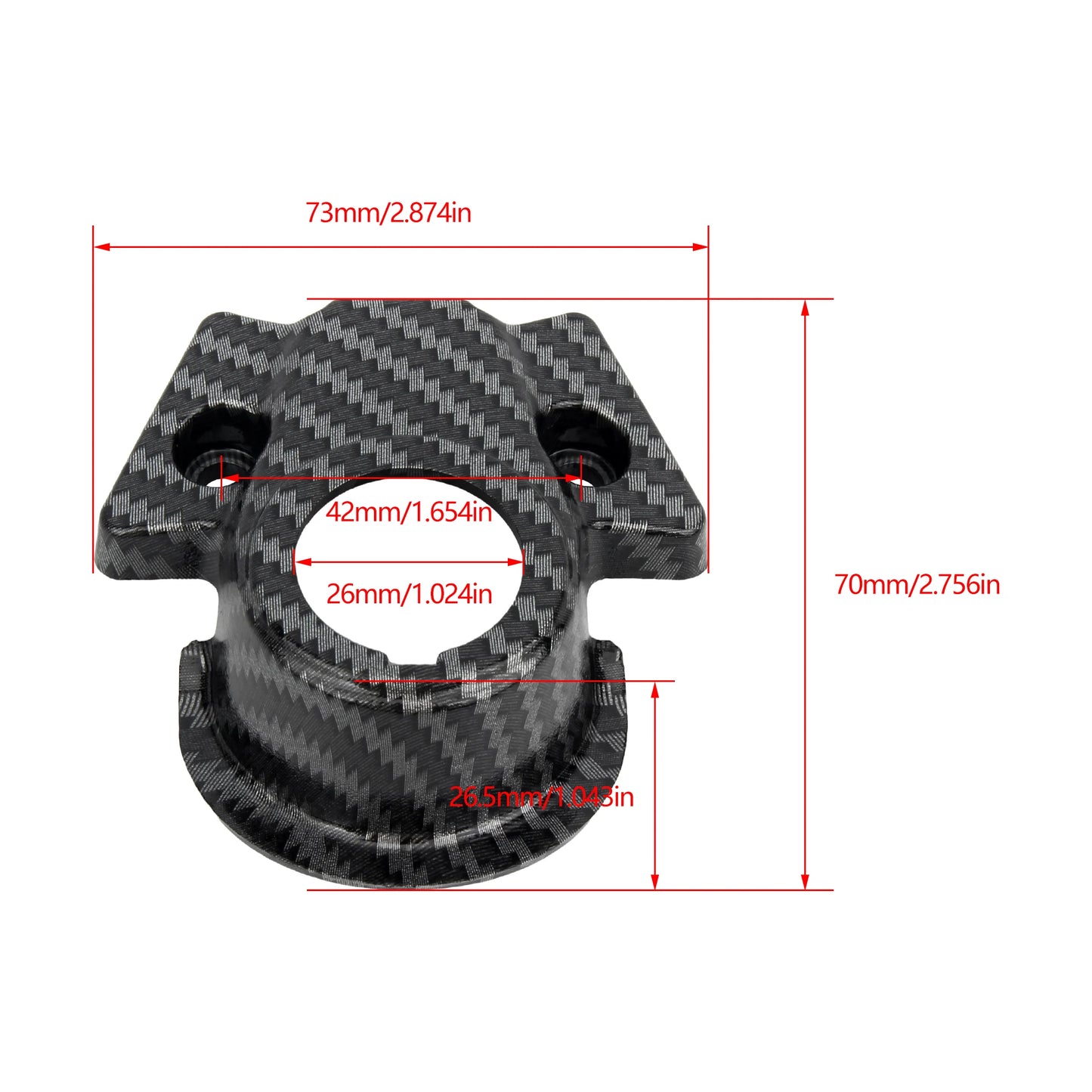 CARBON FIBER KEY IGNITION