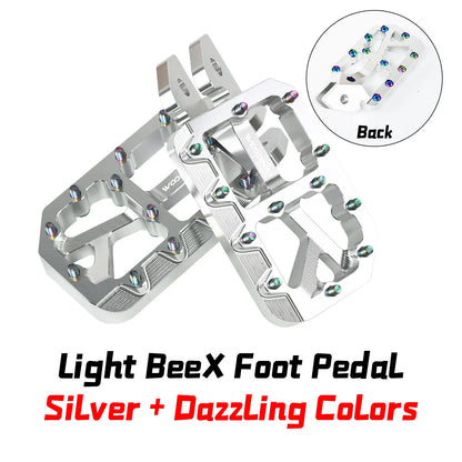 SILVER PEGS W/ TITANIUM BOLTS