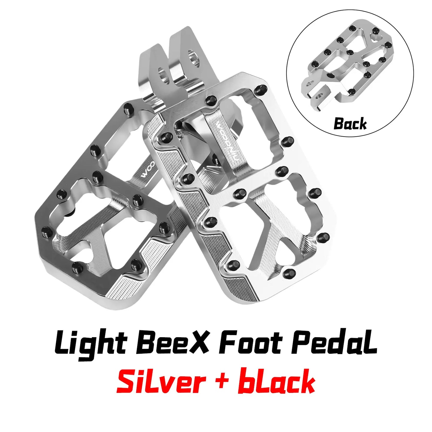 SILVER PEGS W/ TITANIUM BOLTS