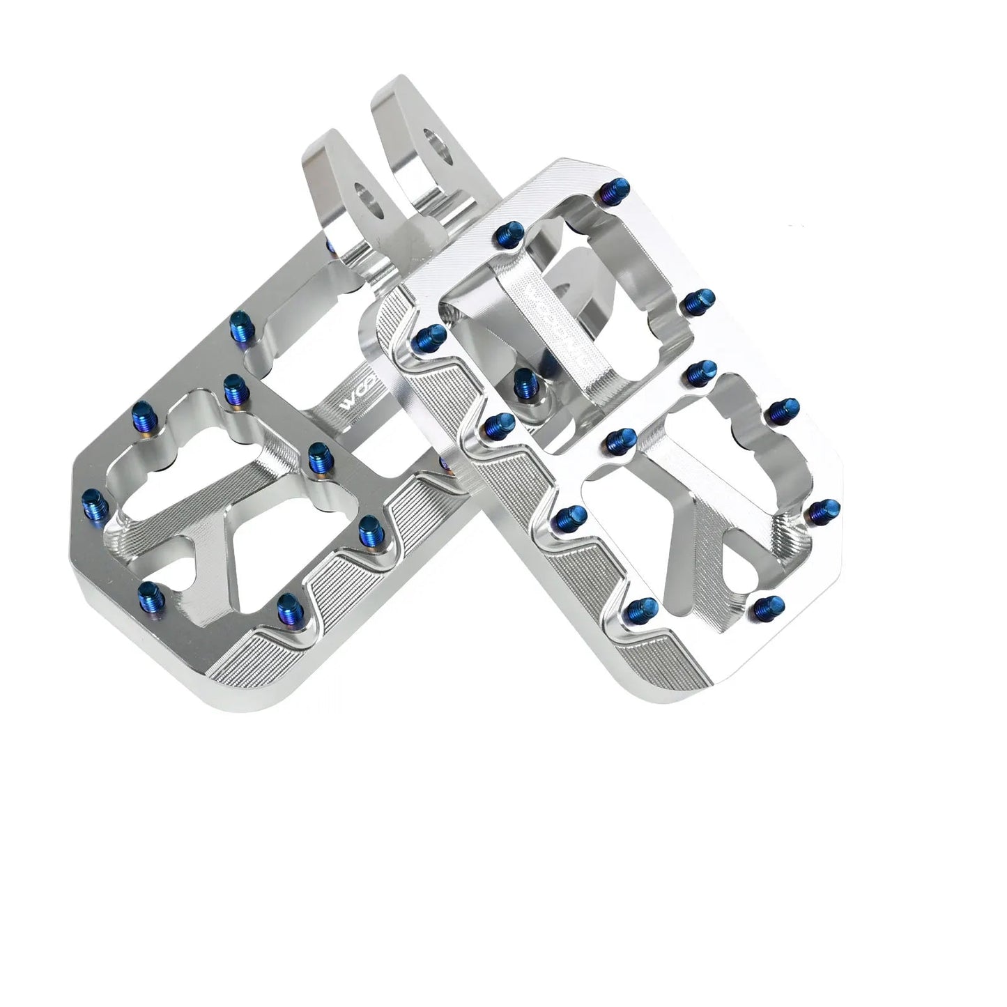 SILVER PEGS W/ TITANIUM BOLTS